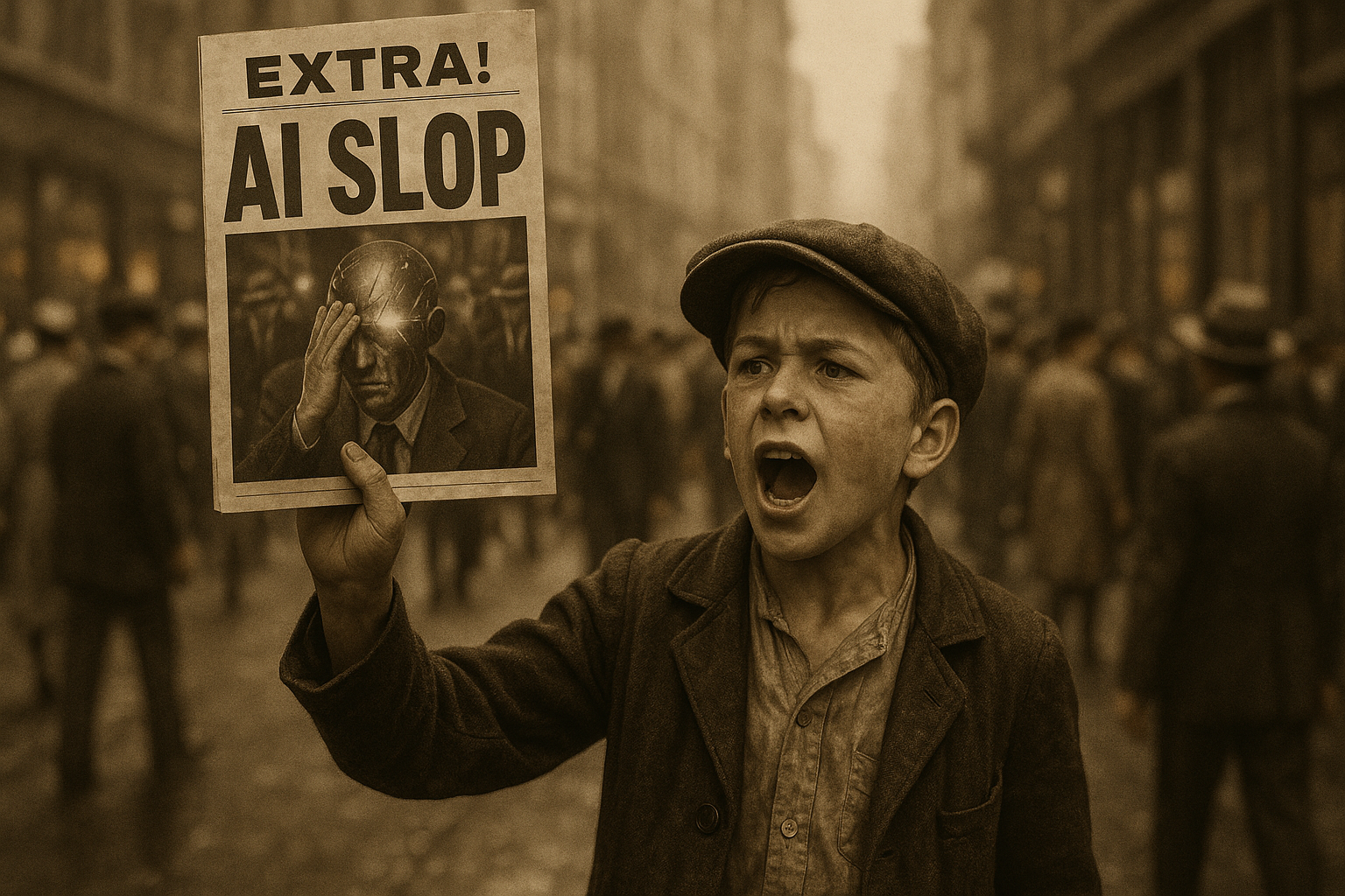 AI Slop: The New Face of Sensational Journalism—or Just the Same Old Trash on Steroids?